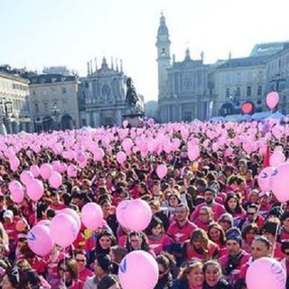 Immagine di una precedente edizione della partenza da piazza San Carlo a Torino
