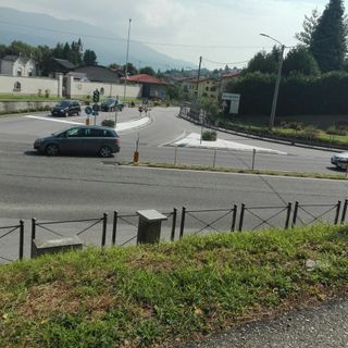 Il semaforo di Malgesso sulla superstrada