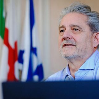 Il presidente della Provincia, Marco Magrini