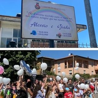 Alle scuole medie di Mesenzana la targa in memoria di Giada e Alessio: «Sarete sempre nei nostri cuori»