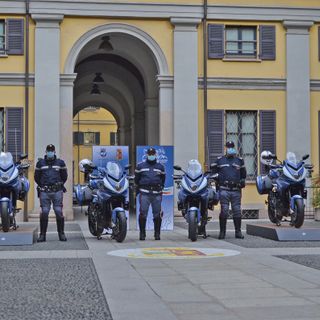 Quattro moto MV Agusta per la Polizia