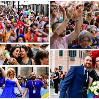 I volti, i colori, l'orgoglio del Pride varesino nelle immagini di Alessandro Umberto Galbiati