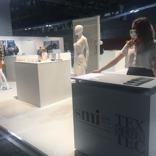 L'area di Sistema Moda Italia, dove ci si è concentrati sull'innovazione