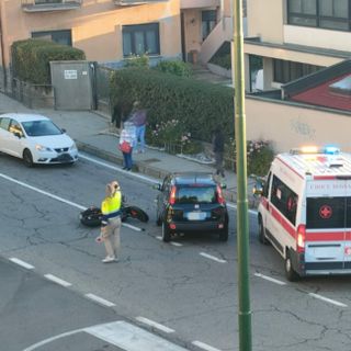 L'incidente avvenuto a Jerago con Orago lungo la Provinciale
