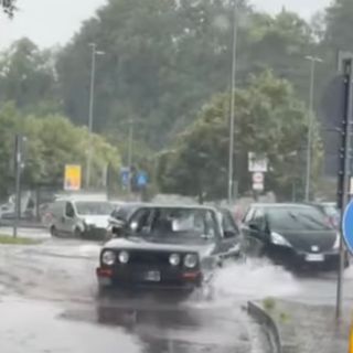 Allagamenti ieri a Varese