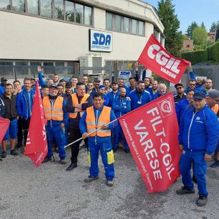 Ripresa l'attività alla Sda di Gazzada dopo otto giorni di sciopero