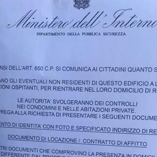 Il volantino truffa che sta circolando in tutta Italia
