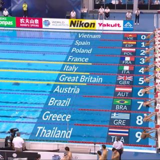 Batosta per l'Italia del nuoto e per Martinenghi nella staffetta
