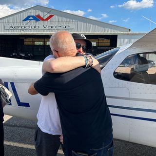 «Mia mamma e mia sorella hanno volato con me»