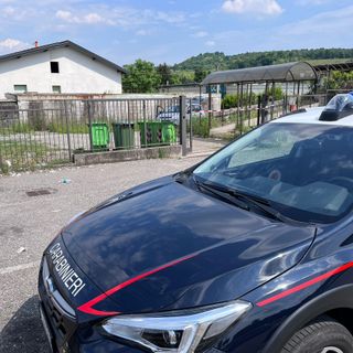 I carabinieri sul posto
