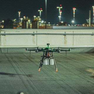 Primo volo con droni elettrici per il trasporto merci dalla cargo city di Malpensa