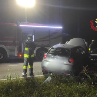I soccorsi sul luogo dell'incidente