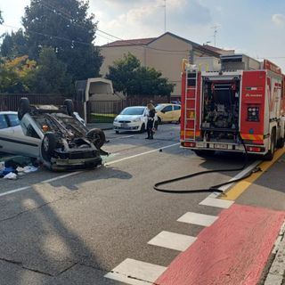 Le immagini dell'incidente
