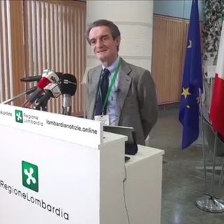 Il presidente Fontana