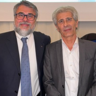 Da sinistra: i presidenti Del Grande e Garavaglia