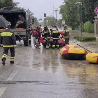 Anche Varese al fianco dell'Emilia Romagna colpita dall'alluvione: i primi uomini della nostra Protezione civile partiti all'alba