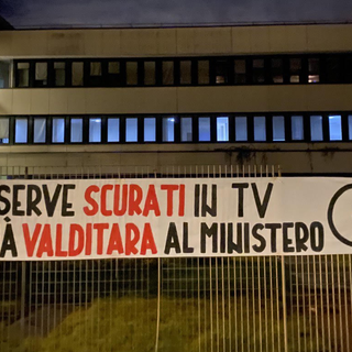 Blocco Studentesco, striscioni fuori dai licei di Varese contro Valditara e Anpi