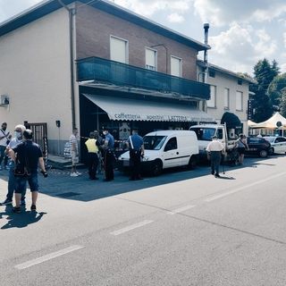 I carabinieri sul luogo della sparatoria