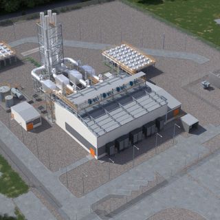 Centrale a Gorizia, una delle sei che Wärtsilä consegnerà (foto Wärtsilä Corporation)