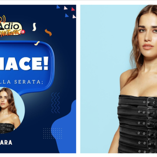 La travedonese Clara Soccini sul palco con Amadeus