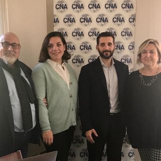 Da sinistra: Luca Mambretti, Silvia De Marino, Francesco Romano e Roberta Tajè