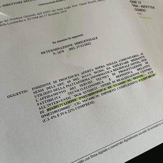 Centro di Riabilitazione pneumologica di Cuasso al Monte: pronta la gara per l'affidamento della progettazione