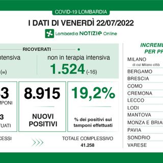 Coronavirus, curva in netto calo: in provincia di Varese 676 contagi, in Lombardia sono 8.915