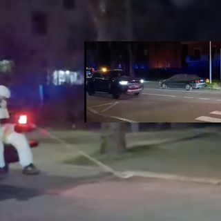 Alcune immagini della disinfestazione nella zona di viale Nievo, diffuse dal Comune