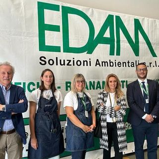 L'assessore Caruso visita la Edam di Gallarate