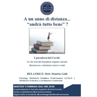 Il comitato genitori del Liceo Ferraris di Varese riparte con le serate formative dedicate ai genitori