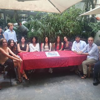La squadra di Gente di Gallarate con Sonia Serati