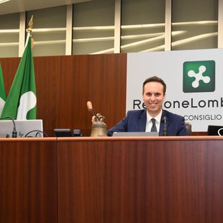 Giacomo Cosentino, 37 anni, varesino, vicepresidente del consiglio regionale