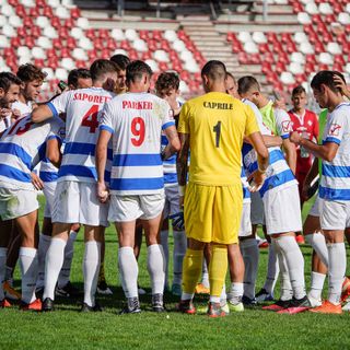 I tigrotti sul campo del Piacenza (foto di Marco Giussani)