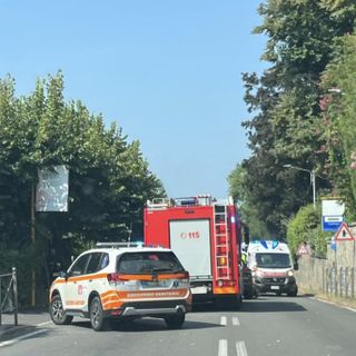 I soccorsi sul luogo dell'incidente