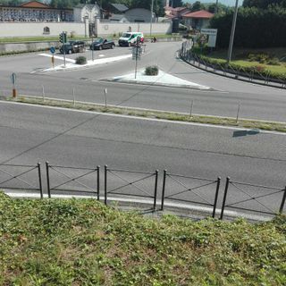 Il semaforo di Malgesso sulla superstrada Besozzo-Vergiate