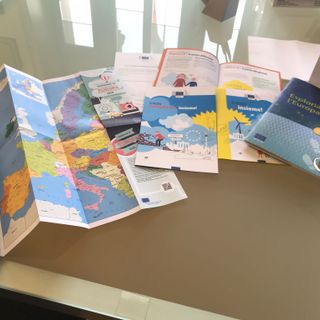 Il materiale sulla festa dell'Europa