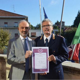 Croce d'argento al Vice Questore Fabio Mondora