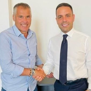 Il benvenuto a mister Novelli - foto del Lamezia Terme