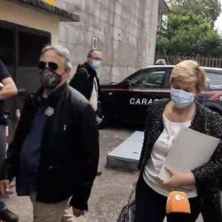 Il procuratore della Repubblica di Verbania Olimpia Bossi  entra in carcere per gli interrogatori di garanzia dei tre fermati dopo la strage del Mottarone