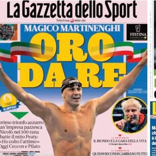 &quot;Martinenghi oro al bacio&quot;, &quot;L'uomo rana&quot;, &quot;Oro da re&quot;: Nicolò, ora sei leggenda