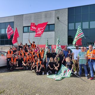 «Forte adesione allo sciopero nazionale dei lavoratori della filiera Sda a Malpensa»