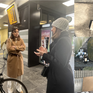 FOTO E VIDEO. Sopralluogo alla stazione Nord. «Treni, decoro, sicurezza: vi chiediamo soluzioni ora. Non è un ritardo all'anno, ma un pezzo di vita»