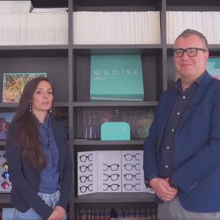 VIDEO. Negli occhiali di Quoise Eyewear si vede il mare...
