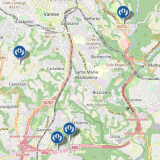 Dove andare... in camporella nella nostra provincia? Ve lo dice una mappa online