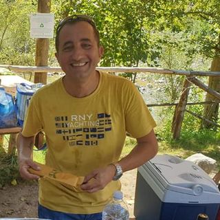 Davide Baronti in una foto da Facebook