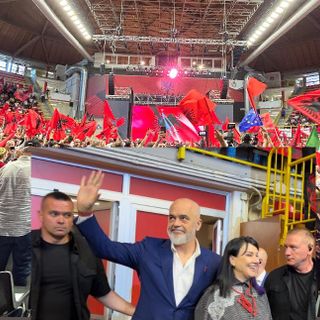 Il primo ministro albanese Edi Rama ospite oggi a Busto Arsizio