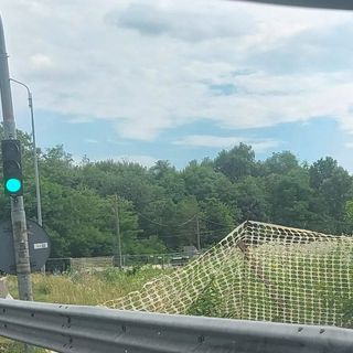Il cantiere attivo sulla superstrada a Vergiate