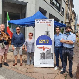 Varese Ideale in piazza per scrivere con i cittadini il programma elettorale