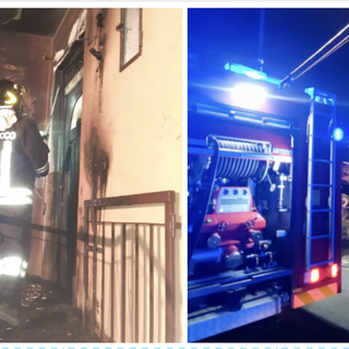 Fiamme in appartamento a Vergiate: quattro persone intossicate dal fumo