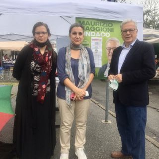 Da sinistra Volfi, Toia e Maggioni